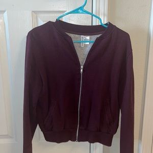 Divided H&M zip up sweater